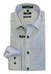 Leo Chevalier Fitted 100% Cotton Non-Iron Spread Collar - 524167 0998