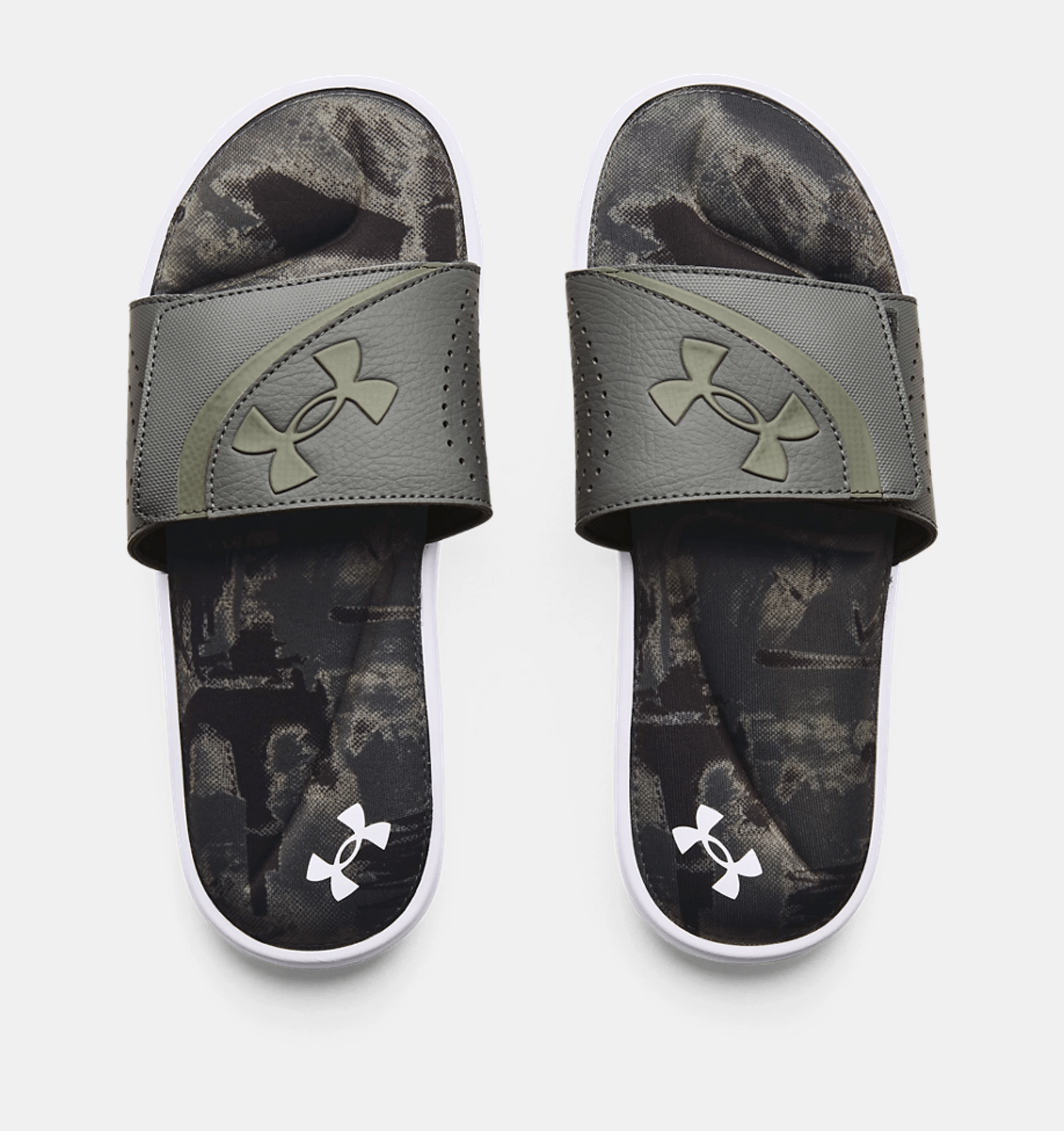 Camo under armour flip flops online