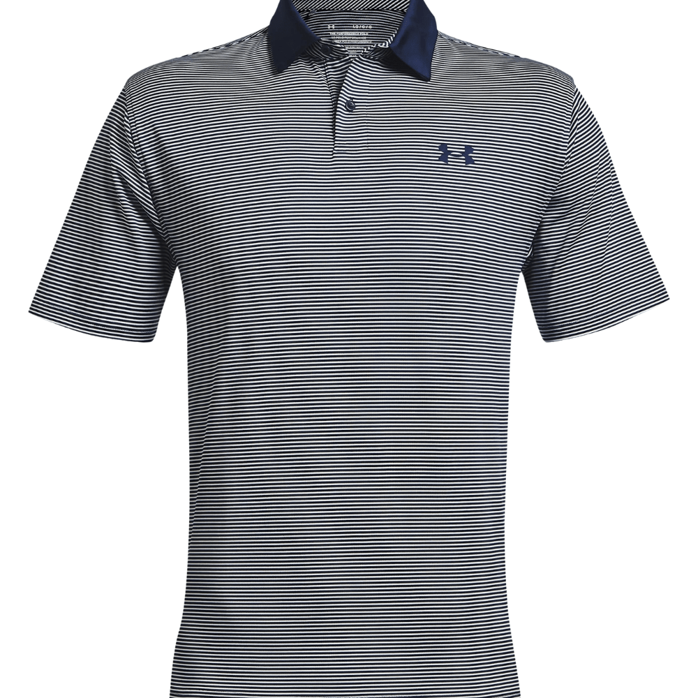 Under armour best sale men's striped polo