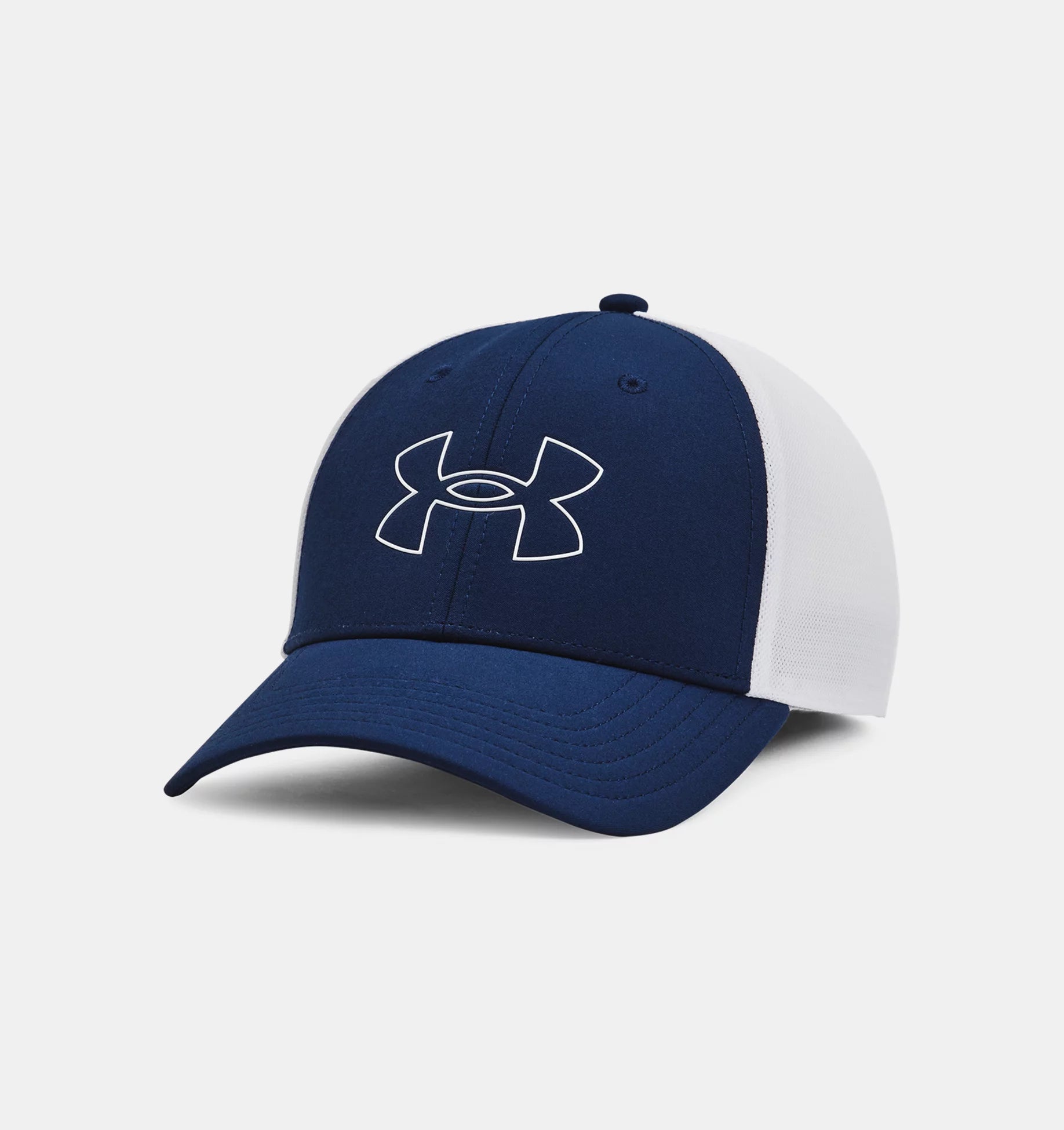 Under Armour Iso-Chill Driver Mesh Adjustable Cap - 1369805 409 - One Size  Fits Most / Academy Blue & White 408
