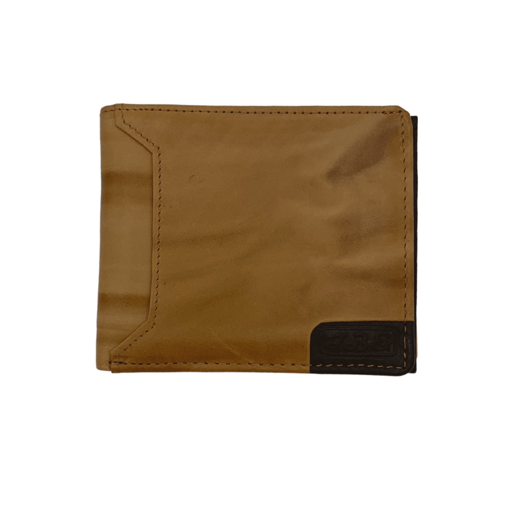 Bifold Wallet Featuring ID Window Bill Compartment Made with Genuine L