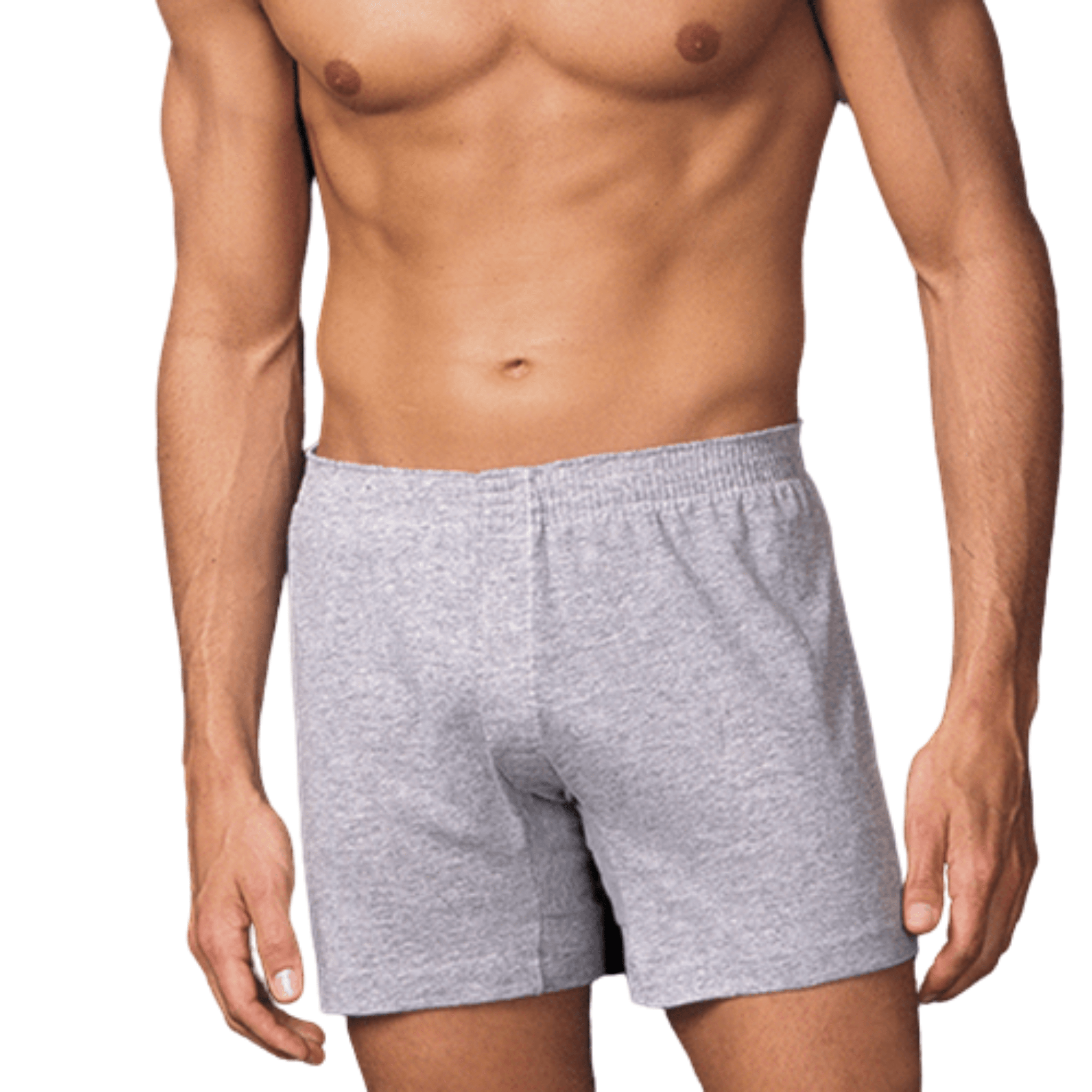 Jersey Knit Boxer Briefs for Men