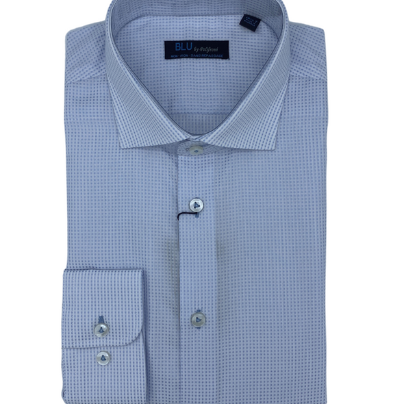 Blu by Polifroni Big and Tall Dress Shirt - G2347105T Blue