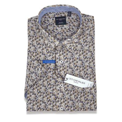 Leo Chevalier Short-Sleeve Sports Shirt -528353/QT - 9200