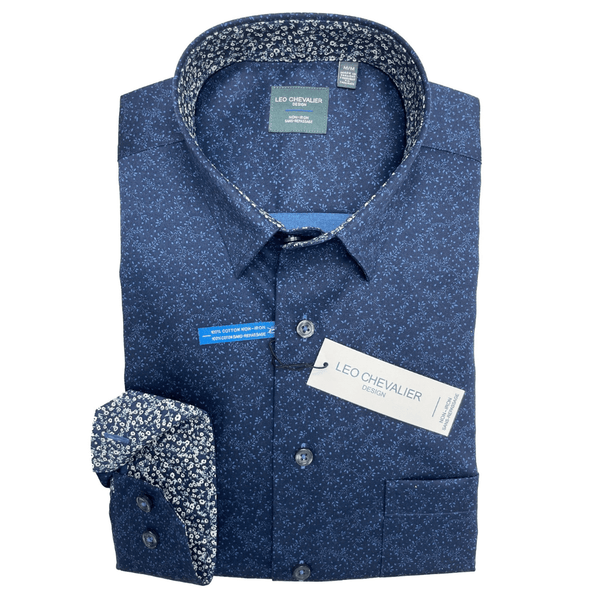 Leo Chevalier Long Sleeve Tall Sport Shirt - 529454/QT 1998
