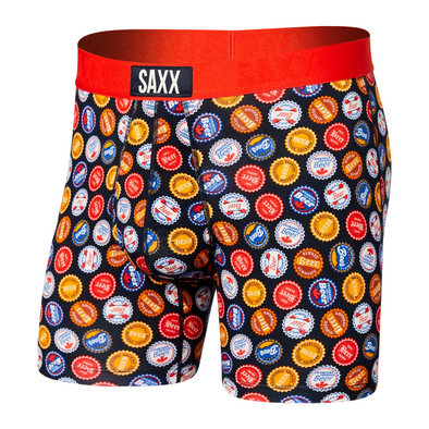 SAXX Ultra Super Soft Relaxed Fit Boxer Brief - SXBB30F  Beers Of The World- Multi BOM