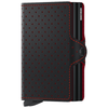 Secrid Twin Wallet - Perforated Black-Red
