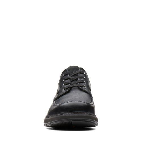 Clarks Un Ramble Black Tumbled Leather 26136989