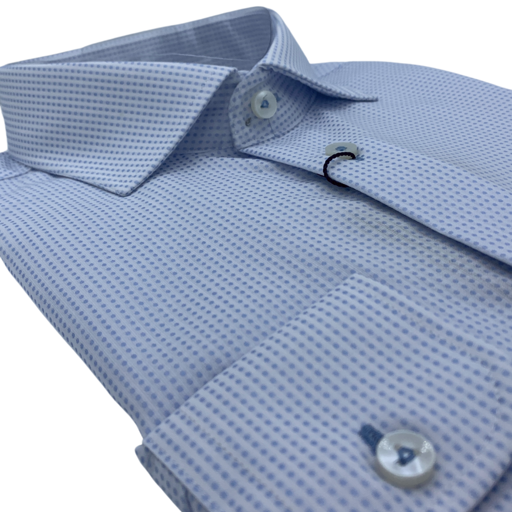Blu by Polifroni Big and Tall Dress Shirt - G2347105T Blue Blu by Polifroni Big and Tall Dress Shirt - G2347105T Blue