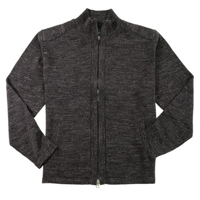 Leo Chevalier Full Zip 100% Cotton Mock Neck Sweater - 521630 1998