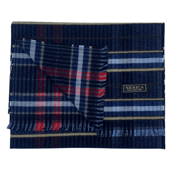Serica 100% Wool Scarf - 201912 - Assorted Colours
