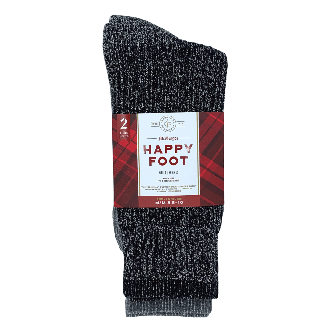 McGregor Original Happy Foot 2 Pack Crew Socks MGM201CC090