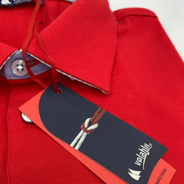 Vela Blu Short Sleeve Polo Shirt - V21651FA