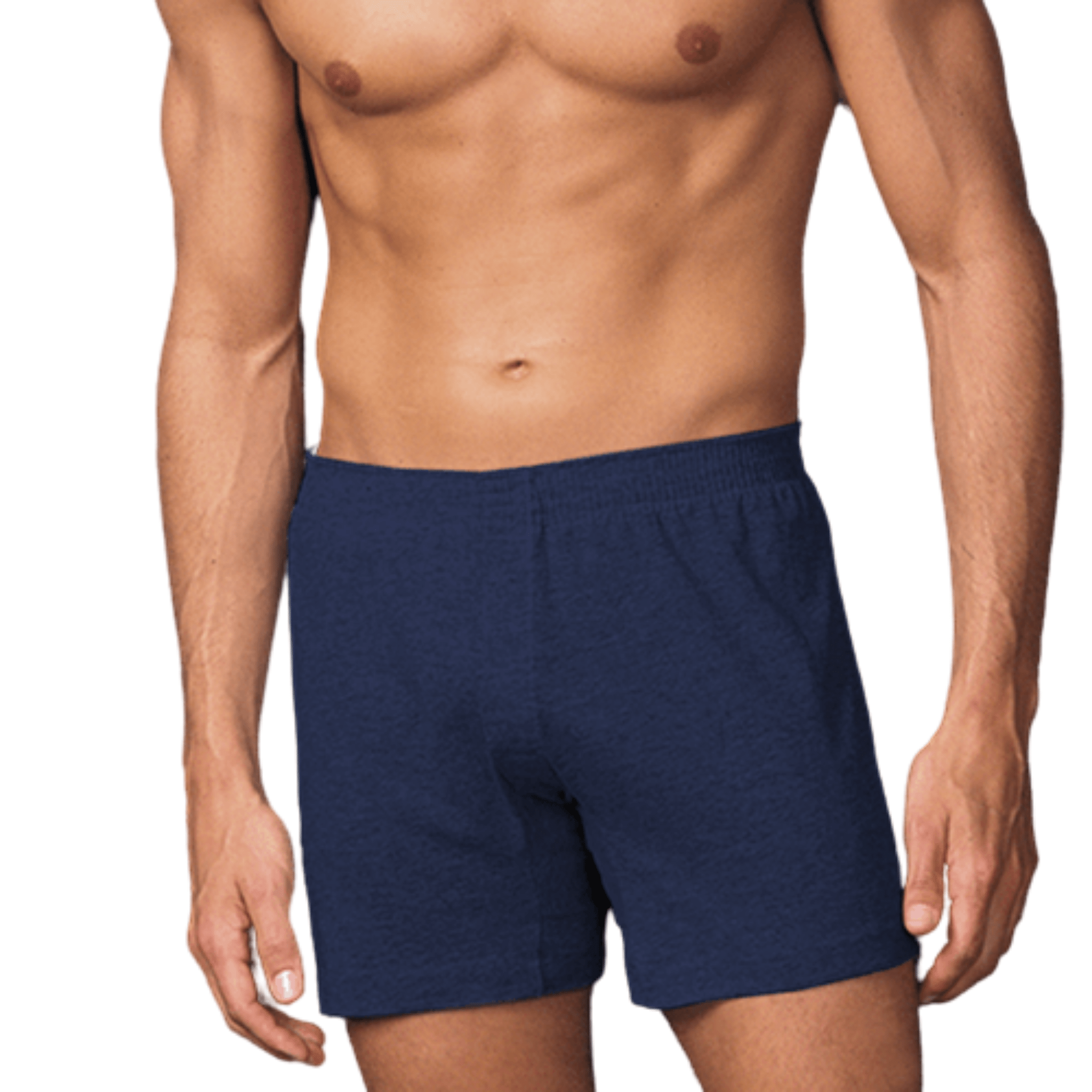 Stanfield's Knit Boxer Brief - Cotton Blend- 2 pack 1977 - Navy / M