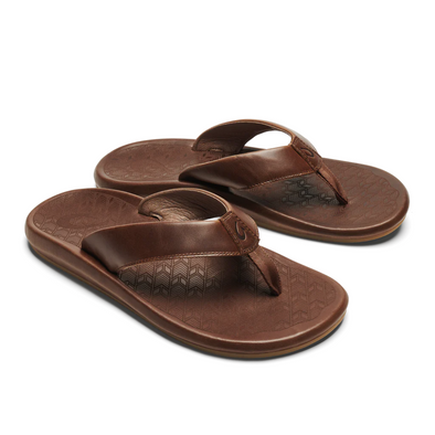 Olukai ‘Ilikai Leather Sandals - 10492-3333 Toffee