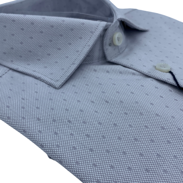 Blu by Polifroni Big and Tall Dress Shirt - G2347104T Silver