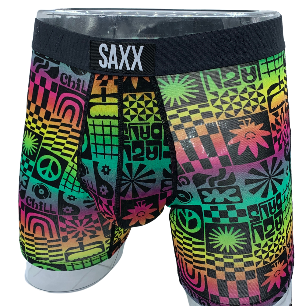 Soft stripe boxer brief VIBE, Saxx