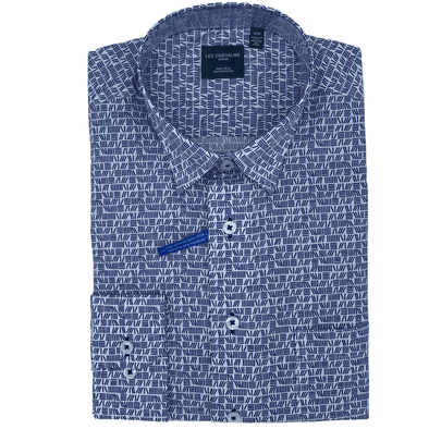 Leo Chevalier Long Sleeve Sport Shirt - 529456 1698