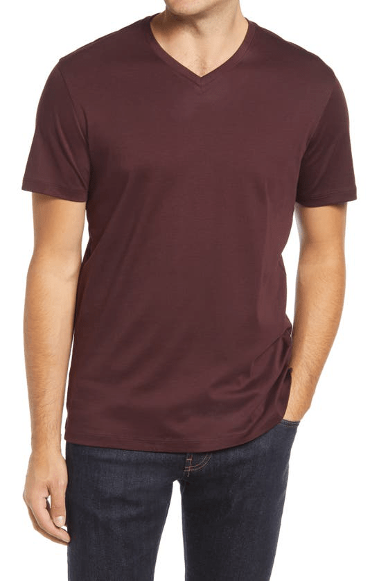Robert Barakett V Neck T-Shirt - 23336V - Assorted Colours