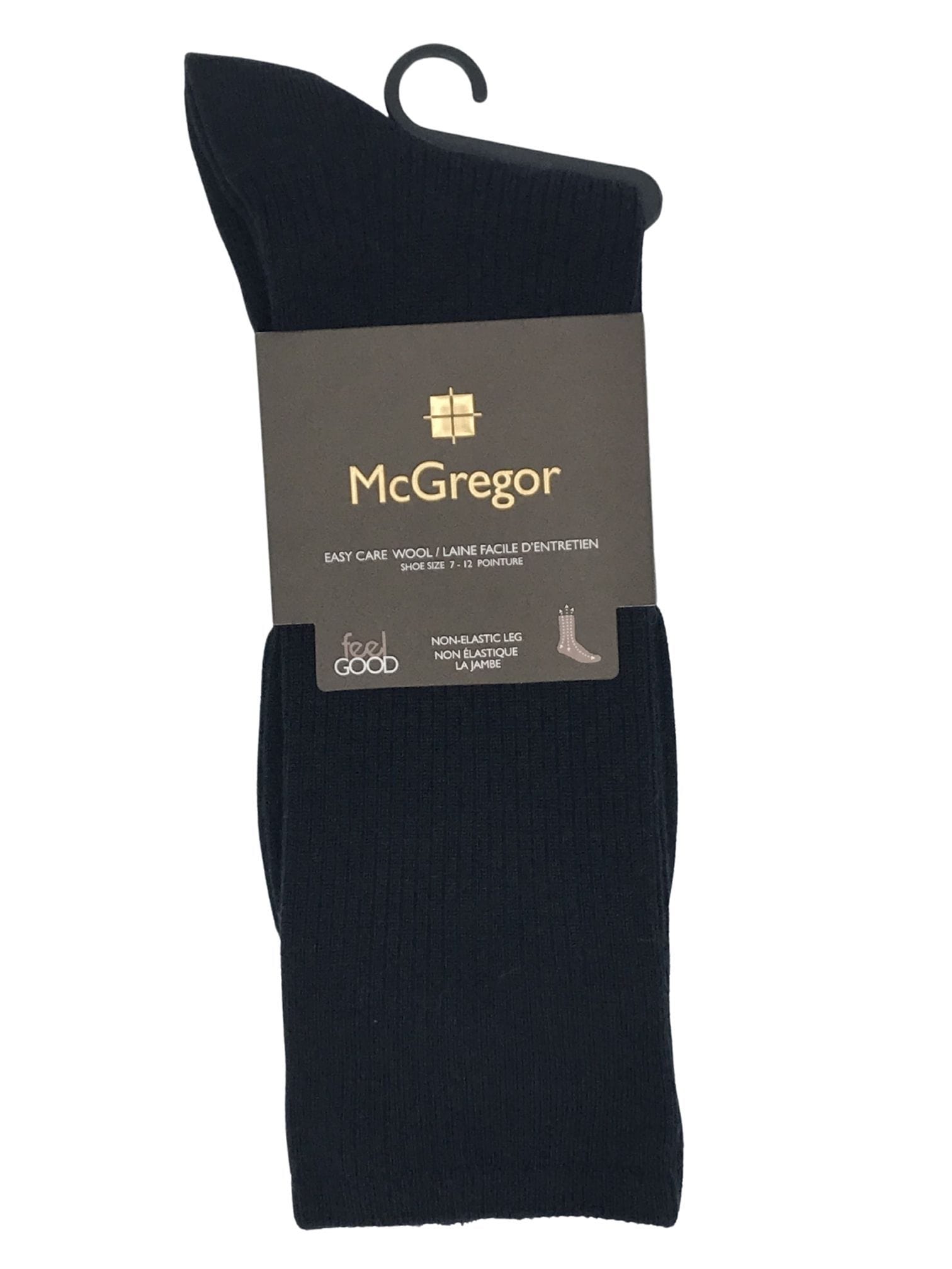 McGregor 'Feel Good' Wool Non-Elastic Socks - 1503 - Navy 003