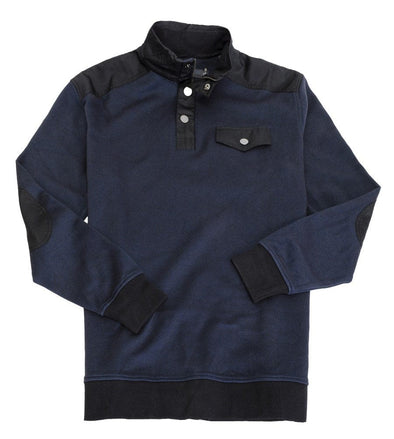 Leo Chevailer 1/4 Zip Mock Neck Sweater - 425510 - Assorted Colours