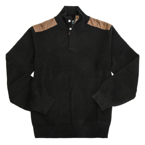 Viyella 100% Cotton Quarter Zip Sweater - 455635 - Assorted Colours
