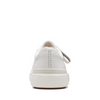 Clarks Court Lite Move White Shoes - 26169715