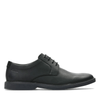 Clarks Atticus Lace Black Leather Dress Shoe - 26163239