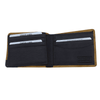 Tan Bifold Wallet Featuring Dual Hidden ID Windows Made with Genuine Leather - 151