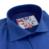 7 Downie Street - Long Sleeve Sport Shirt - Navy