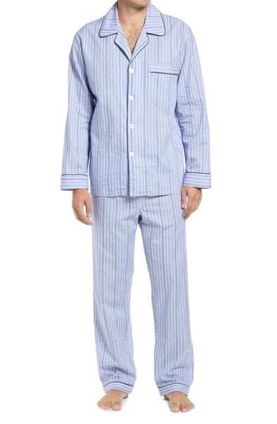 Majestic International Caleb's Cotton Long Sleeve Pajama Set - 12437190