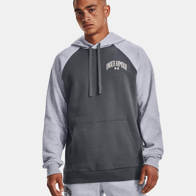 Under Armour Rival Fleece Wordmark Colourblock Hoodie - 1373363 - Multi Colours