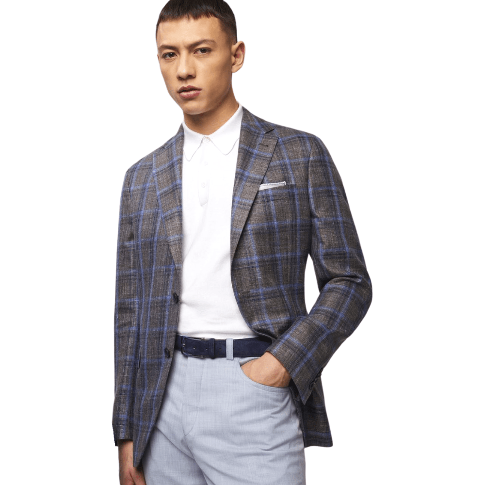 Plaid 2025 check blazer