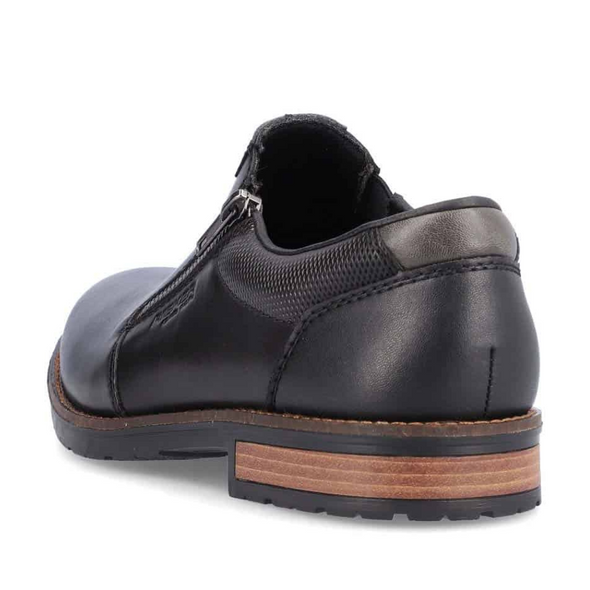Rieker Black Slip On Dress Shoe - 14661-00