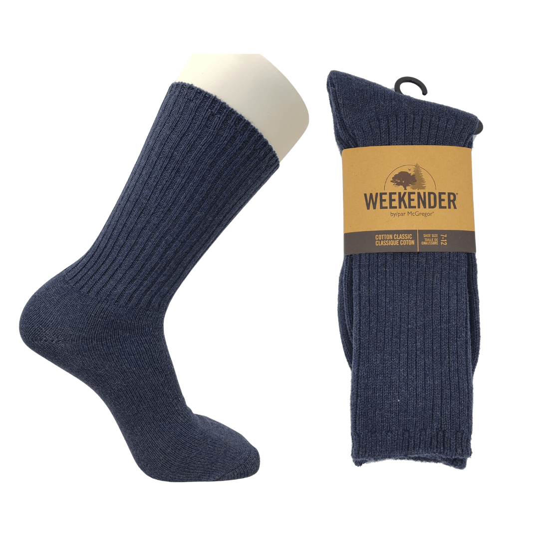 McGregor Weekender Socks MMW258- Classic Cotton - Denim Heather 522