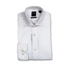 Serica Elite White Poplin Slim Fit Non-Iron Dress Shirt - E-325