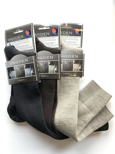 Vagden Made in Canada 6192 Knee High Executive Socks - Assorted Colours