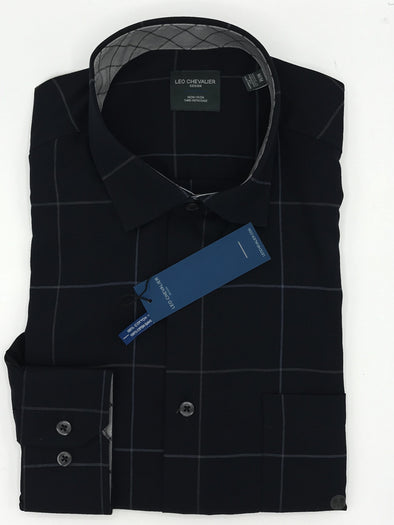 Leo Chevalier Long Sleeve Sport Shirt - 523491 - 1998