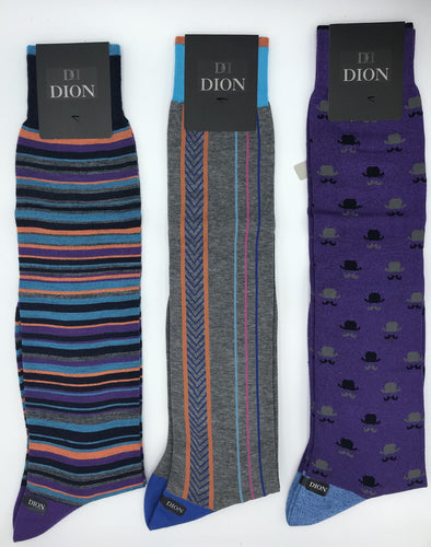 Dion Knee High Cotton Socks