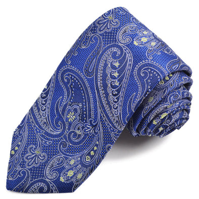 Dion 'Textured Paisley' Pattern Tie - K36630- Assorted Colours