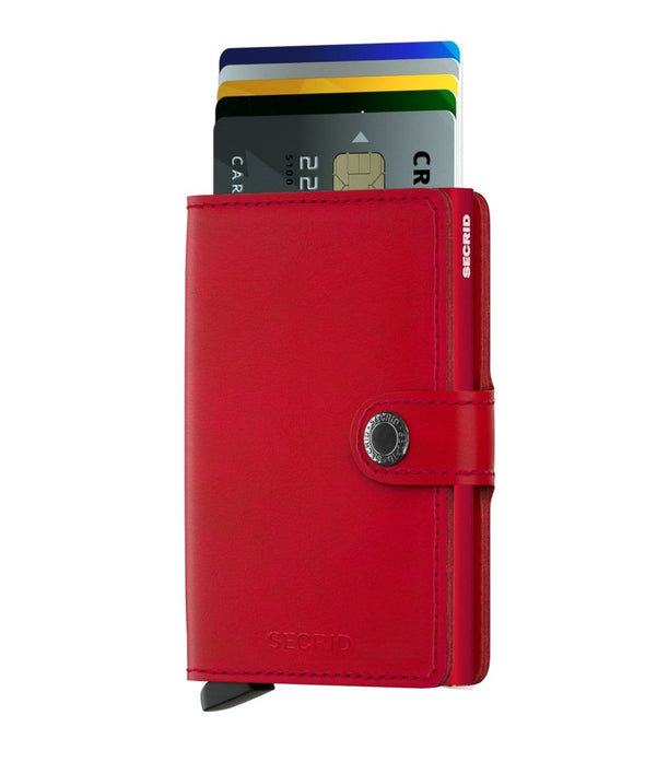 Secrid Mini Wallet- Original Red-Red