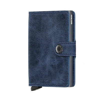 Secrid Mini Wallet- Vintage Blue