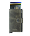 Secrid Mini Wallet- Vintage Olive Black