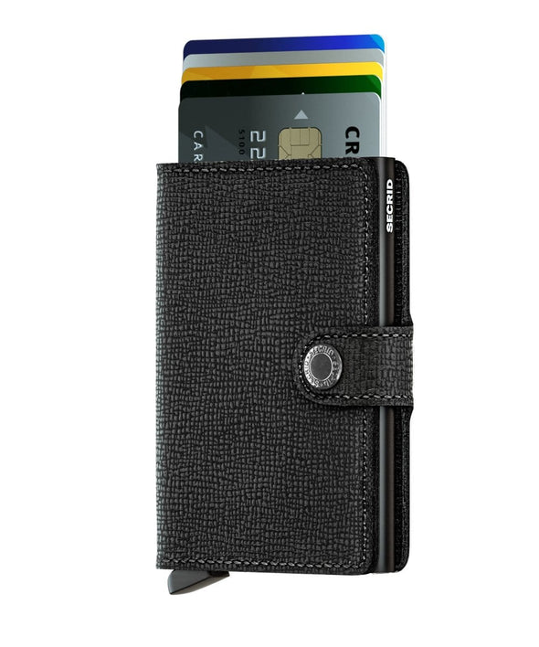 Secrid Mini Wallet- Crisple Black