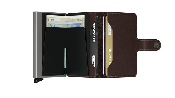 Secrid Mini Wallet- Original Dark Brown