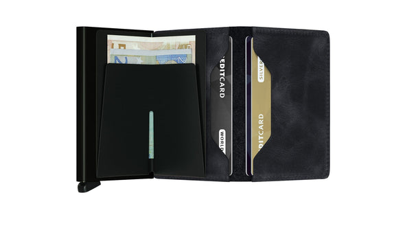 Secrid Slim Wallet - Vintage Black