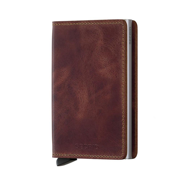 Secrid Slim Wallet - Vintage Brown