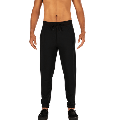 Men's No Boundaries Jogger Pants Drawstring Brown Stretch Size Large  (36-38)