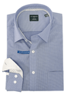 Leo Chevalier 100% Cotton Non-Iron Dress Shirt - 522173