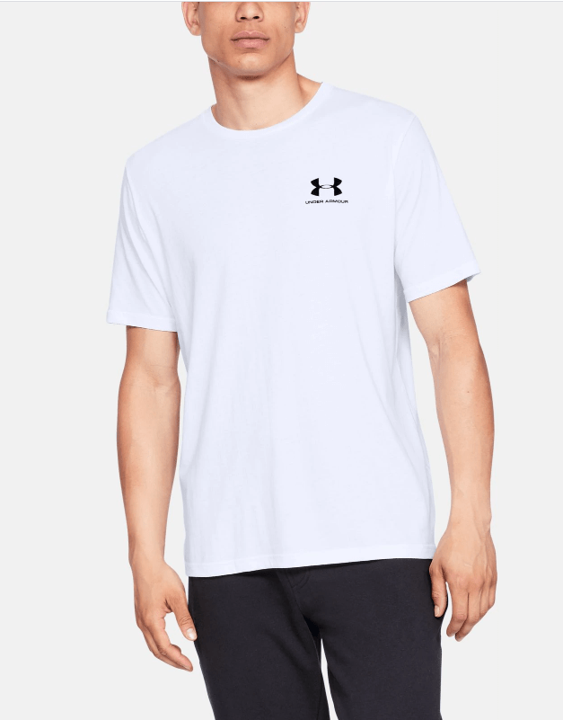 Under Armour Sportstyle Logo T-Shirt -White 1326799 - 100